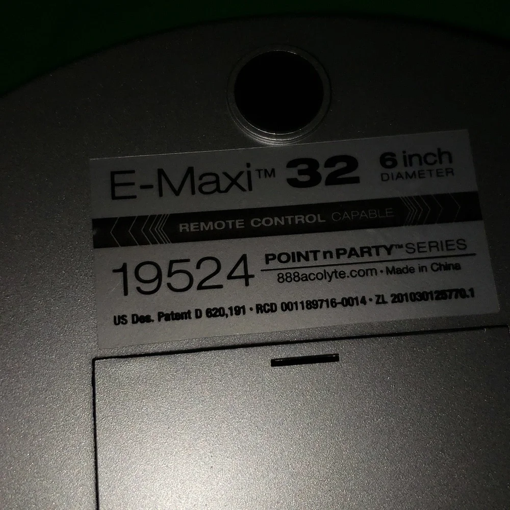E-Maxi Luminator Light Base 6-Inch with Power Adapter